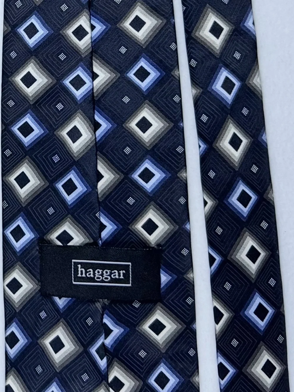 Lot of 3 Menswear Neckties - Nautica & Haggar Bundle Office Attire